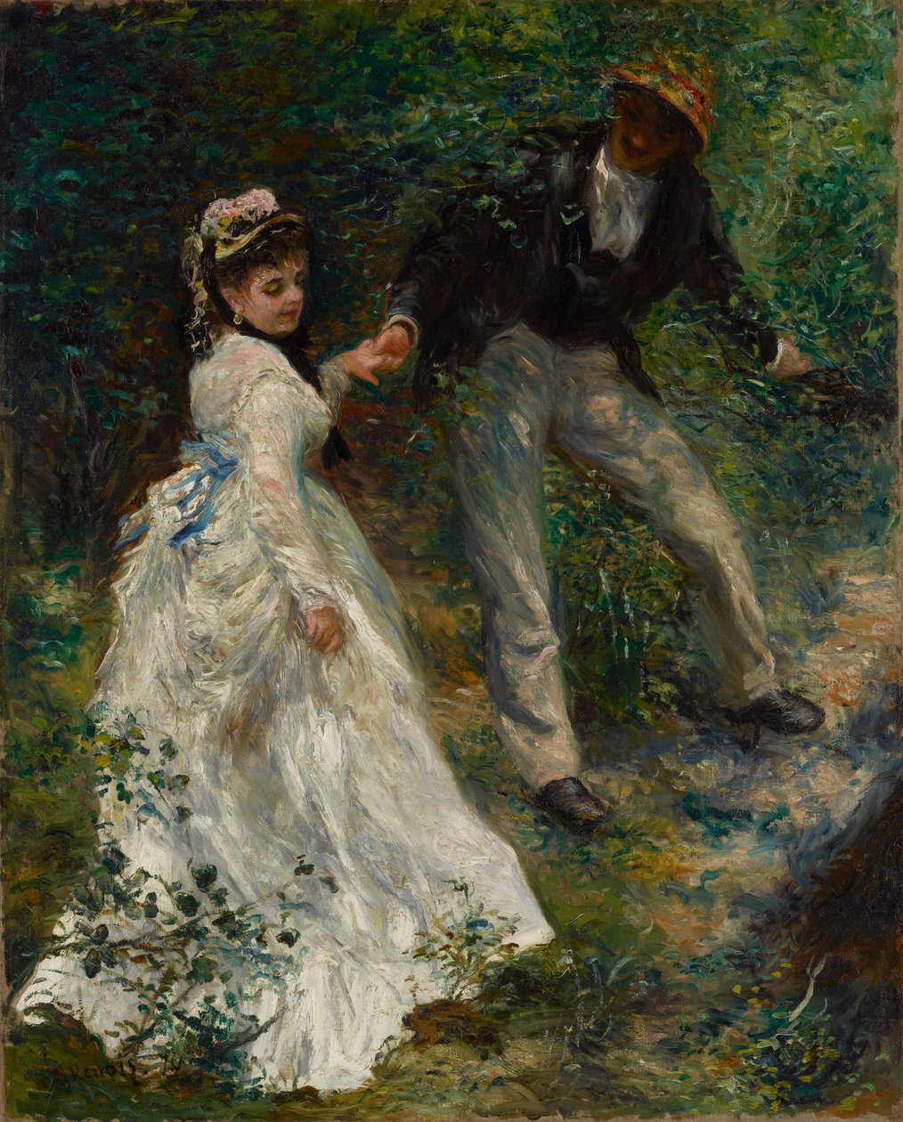 La Promenade af Pierre Auguste Renoir