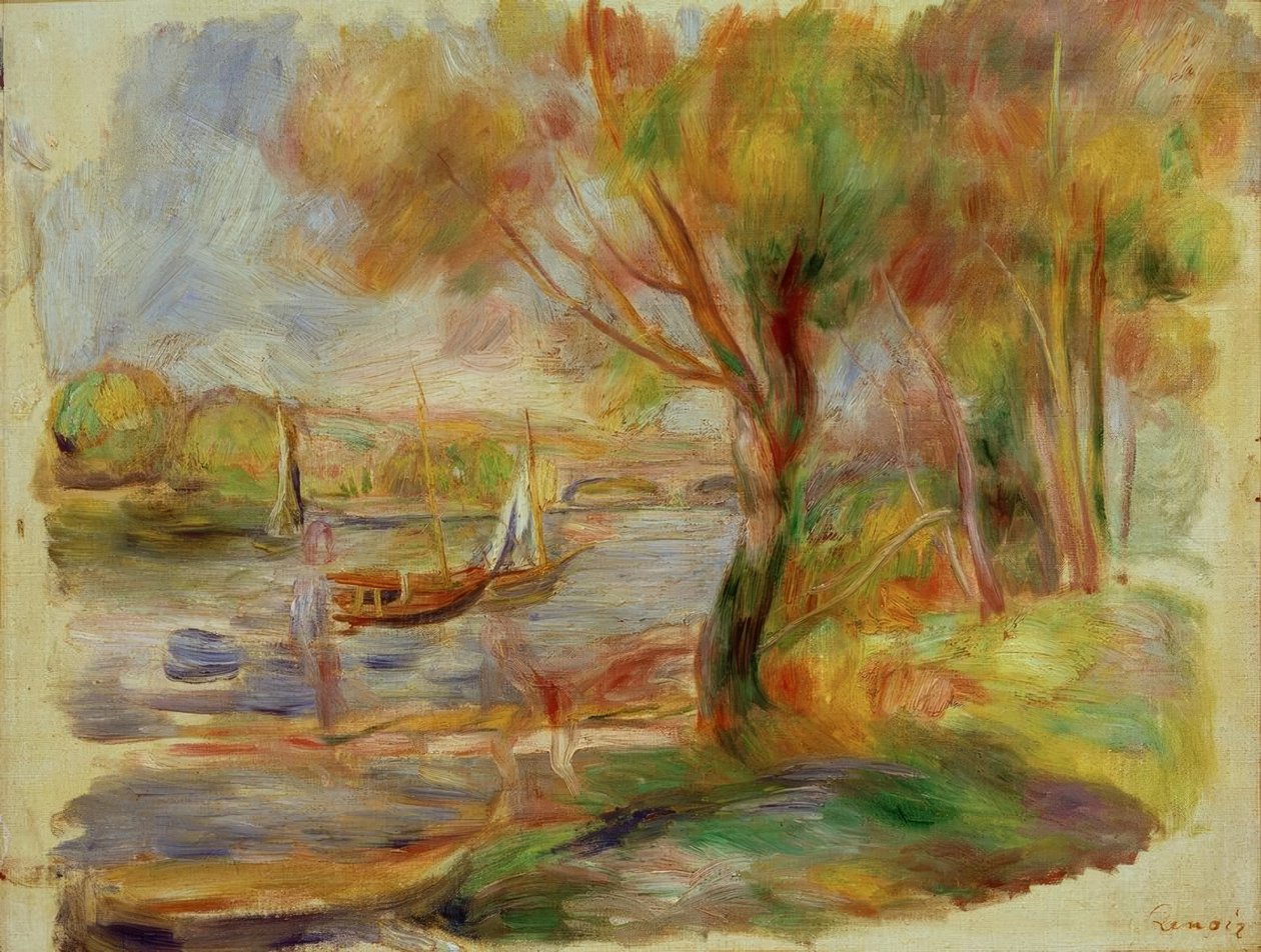 Seinen ved Argenteuil af Pierre Auguste Renoir