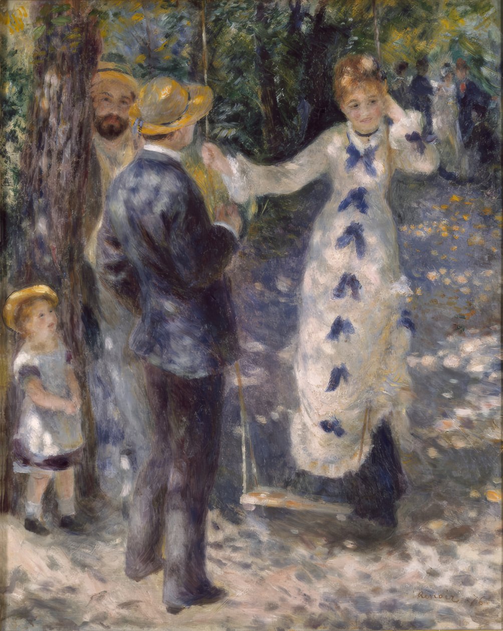 Gyngen af Pierre Auguste Renoir