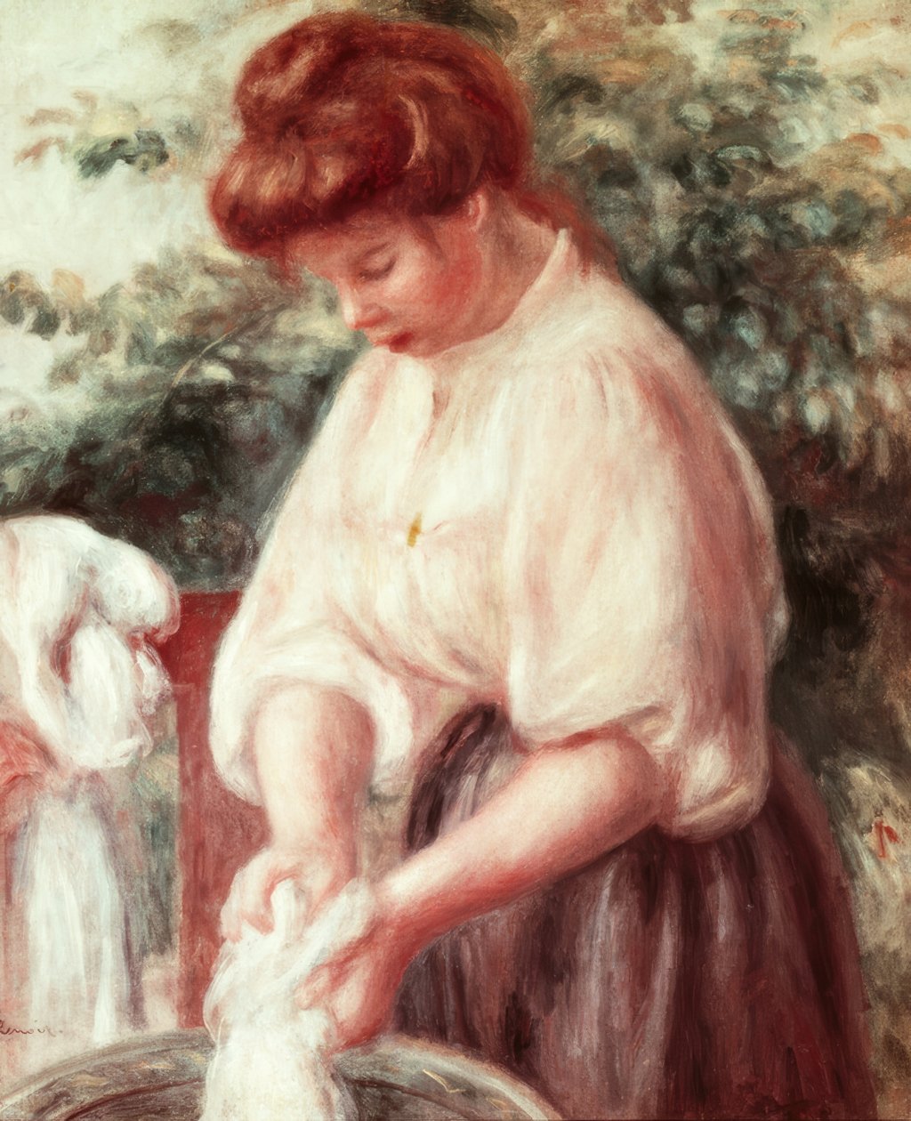 Vaskemaskinen af Pierre Auguste Renoir