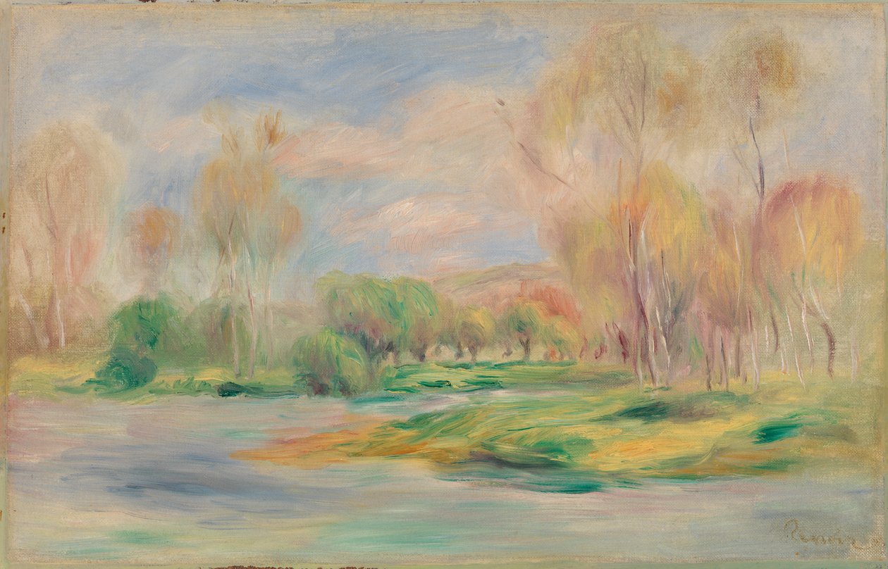 Landskab af Pierre Auguste Renoir