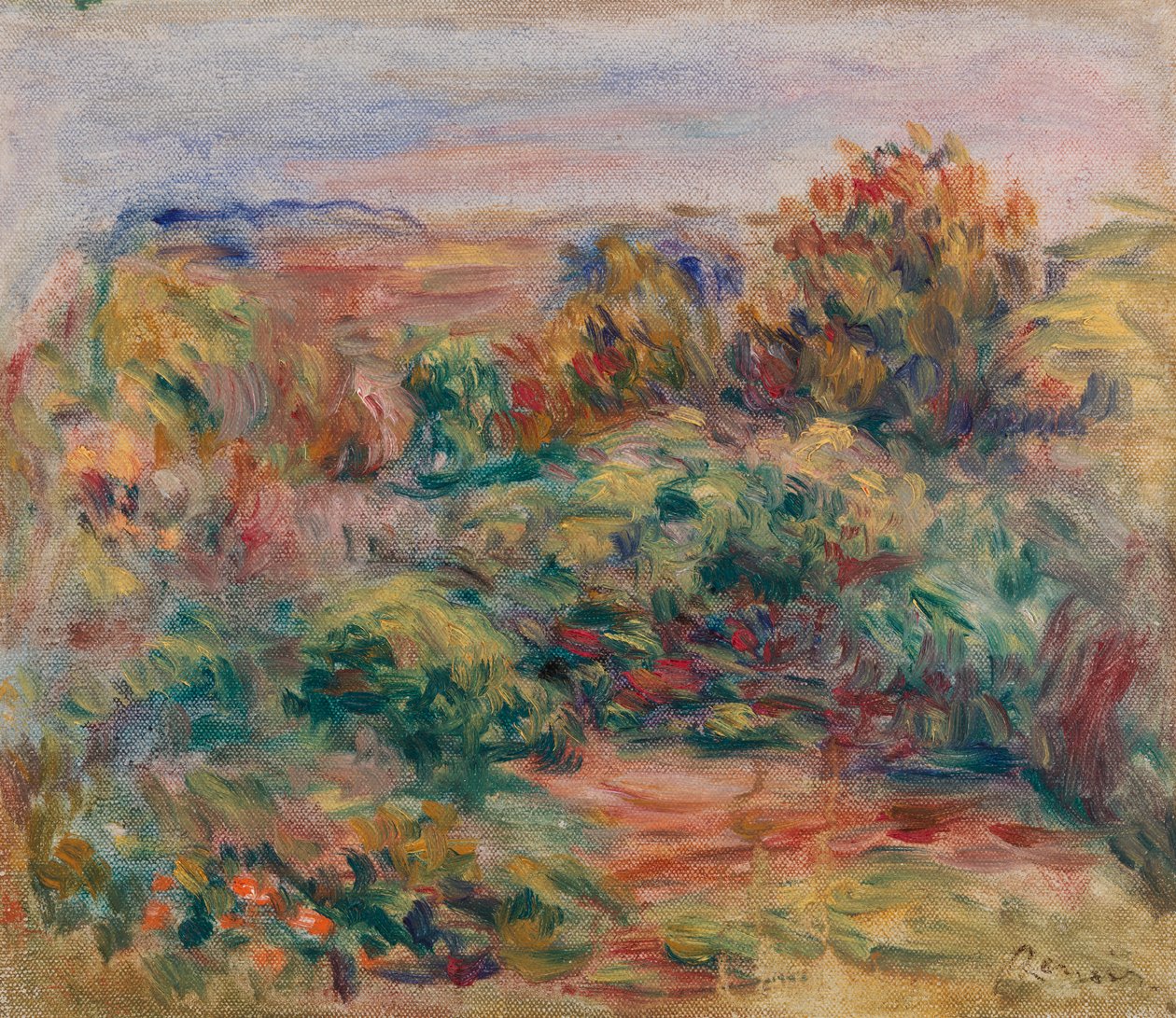 Landskab af Pierre Auguste Renoir