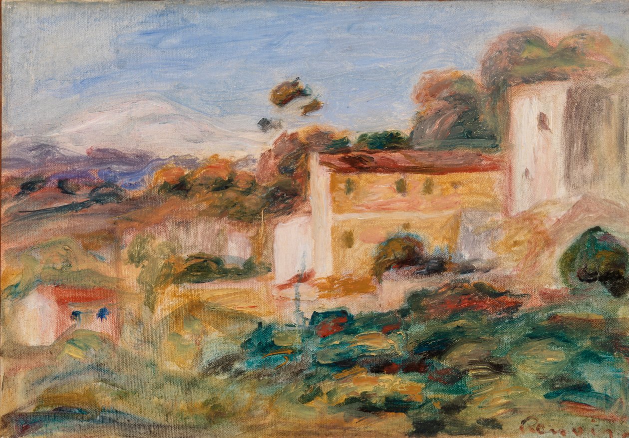 Landskab af Pierre Auguste Renoir