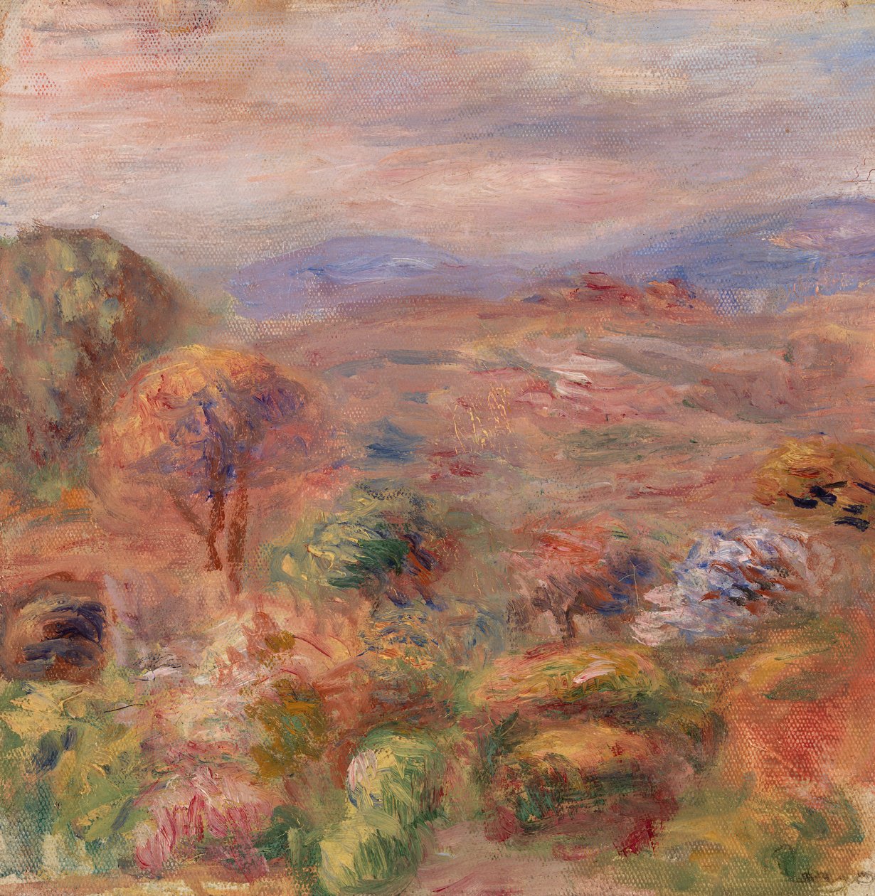 Landskab af Pierre Auguste Renoir