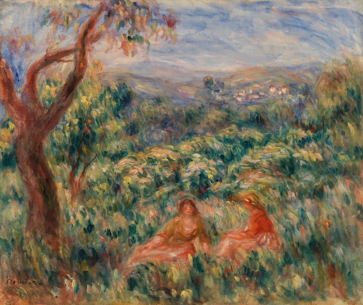Landskab af Pierre Auguste Renoir