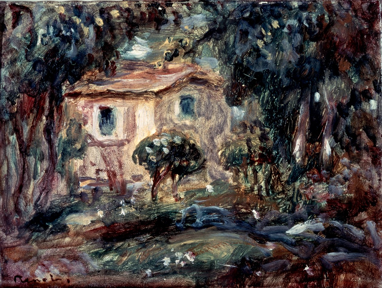 Landskab. Le Cannet, 1902. af Pierre Auguste Renoir