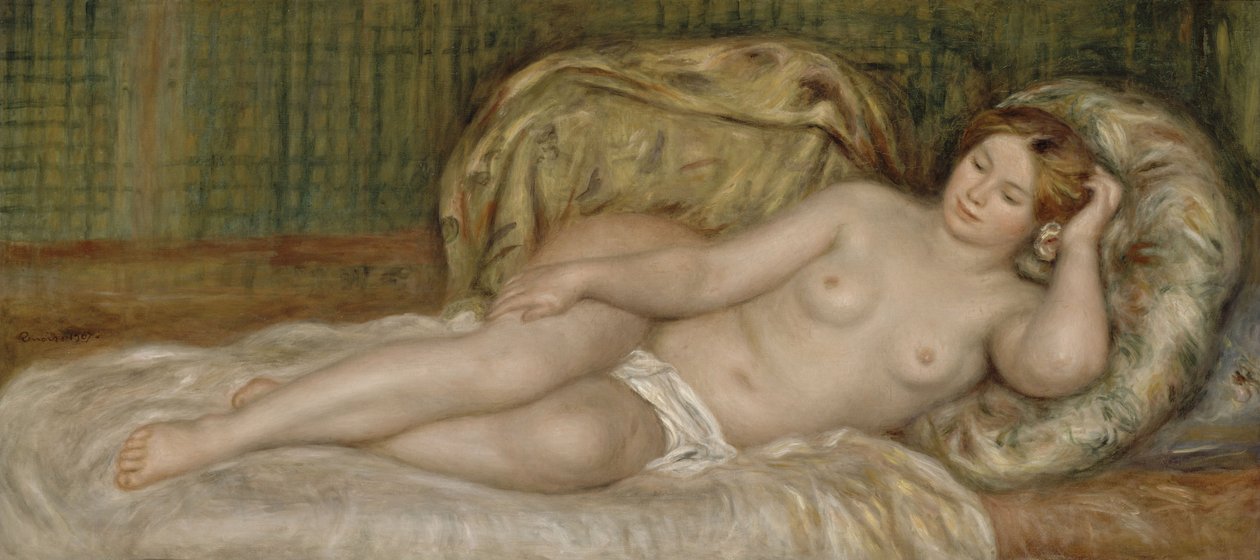 Large Nude Grand Nude, 1907 af Pierre Auguste Renoir