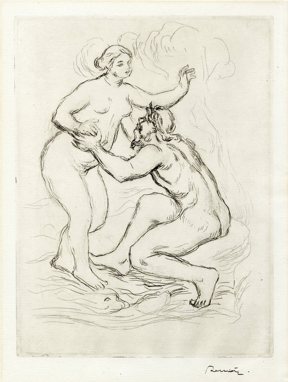 Le Fleuve Scamandre (floden Scamander) af Pierre Auguste Renoir
