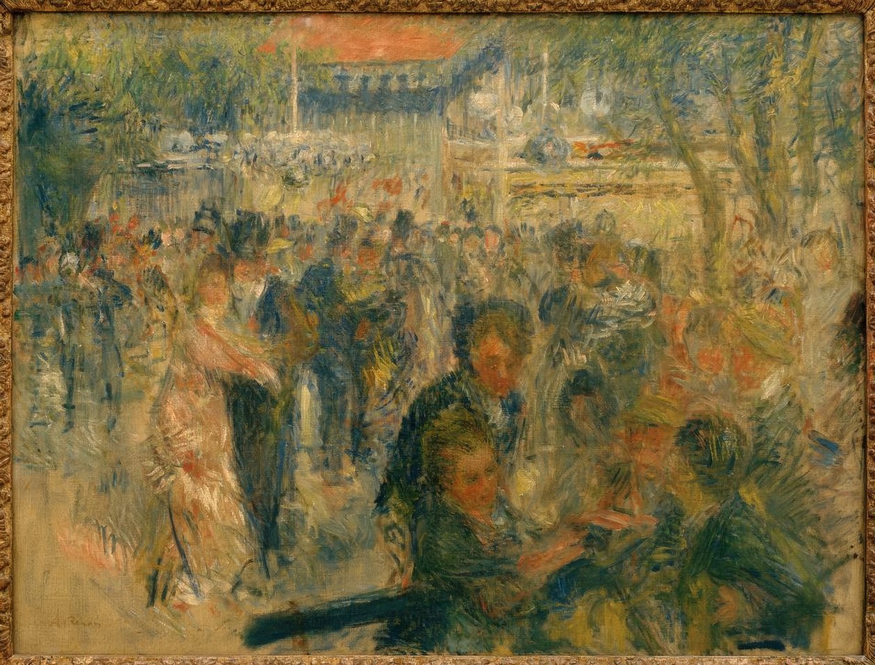 Bolden ved Moulin de la Galette af Pierre Auguste Renoir
