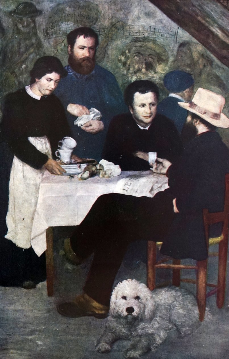 Moderen Antony Bourron-Marlottes kabaret af Pierre Auguste Renoir