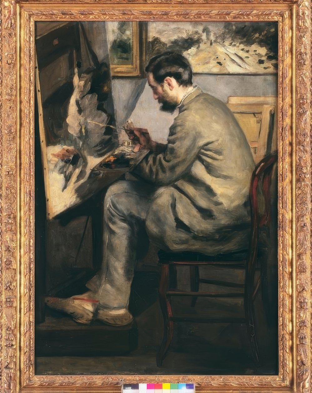 Hejren med spredte vinger af Pierre Auguste Renoir