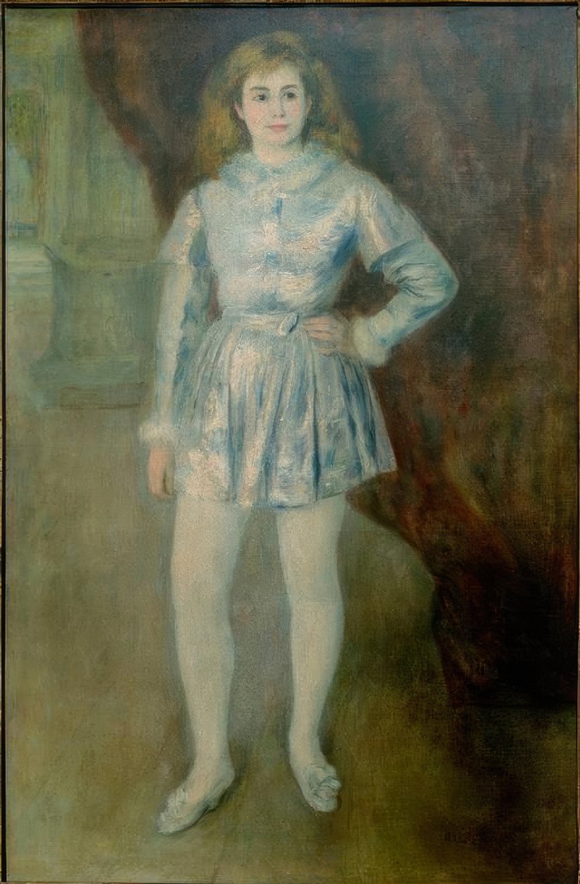 Siden. Madame Henriot i transvestit af Pierre Auguste Renoir