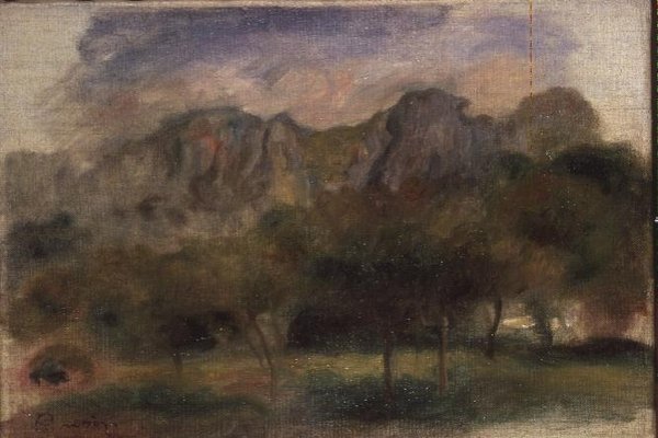 Alpilles af Pierre Auguste Renoir