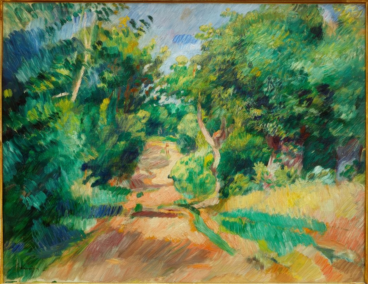 Omgivelserne i Varengeville af Pierre Auguste Renoir