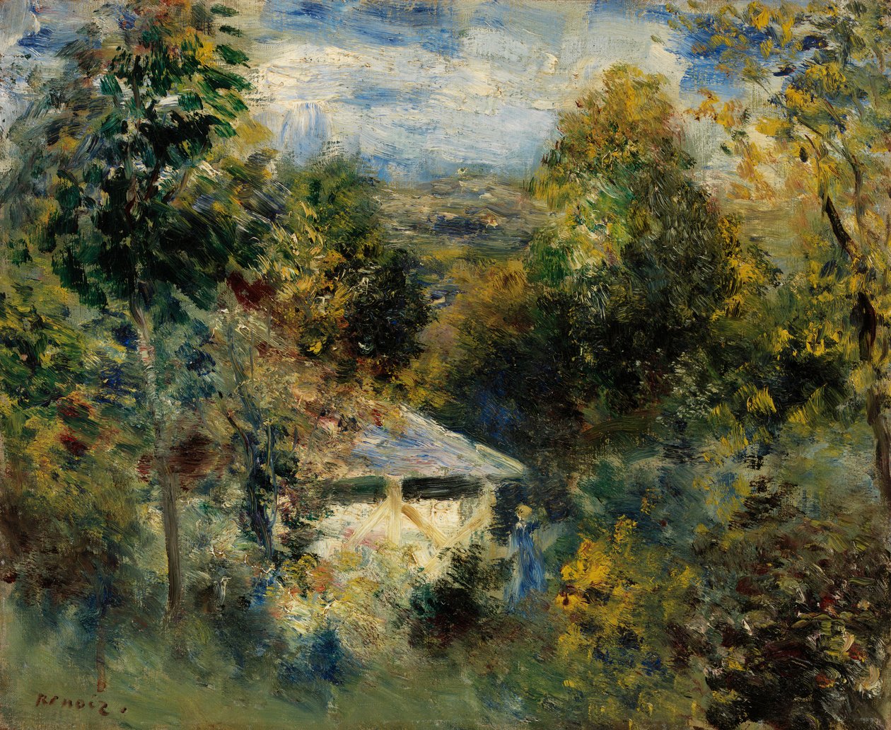 Louveciennes af Pierre Auguste Renoir