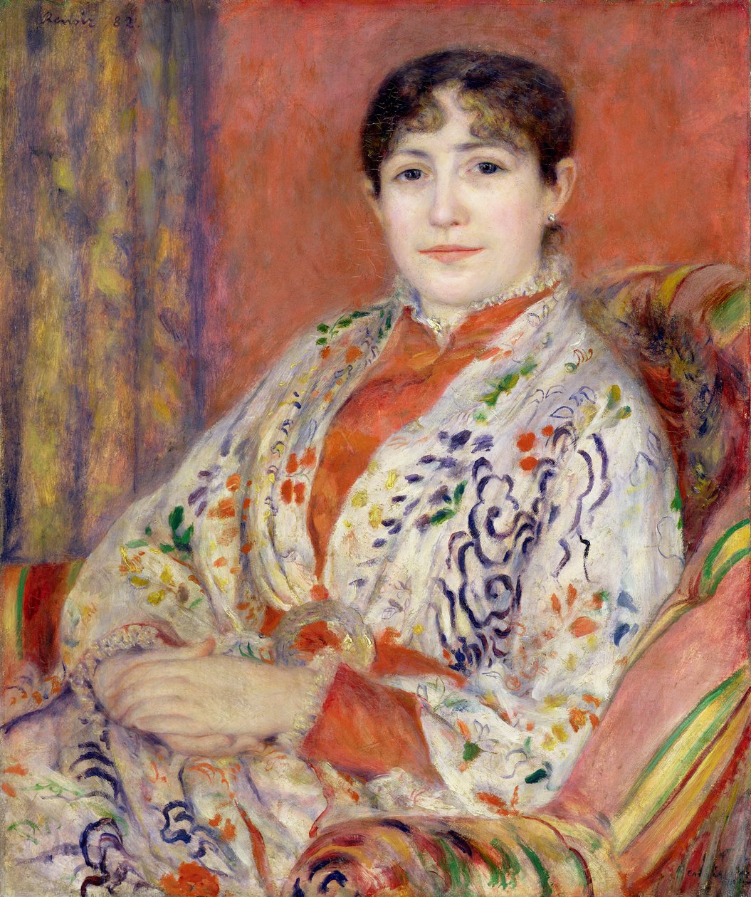 Madame Heriot, 1882 af Pierre Auguste Renoir