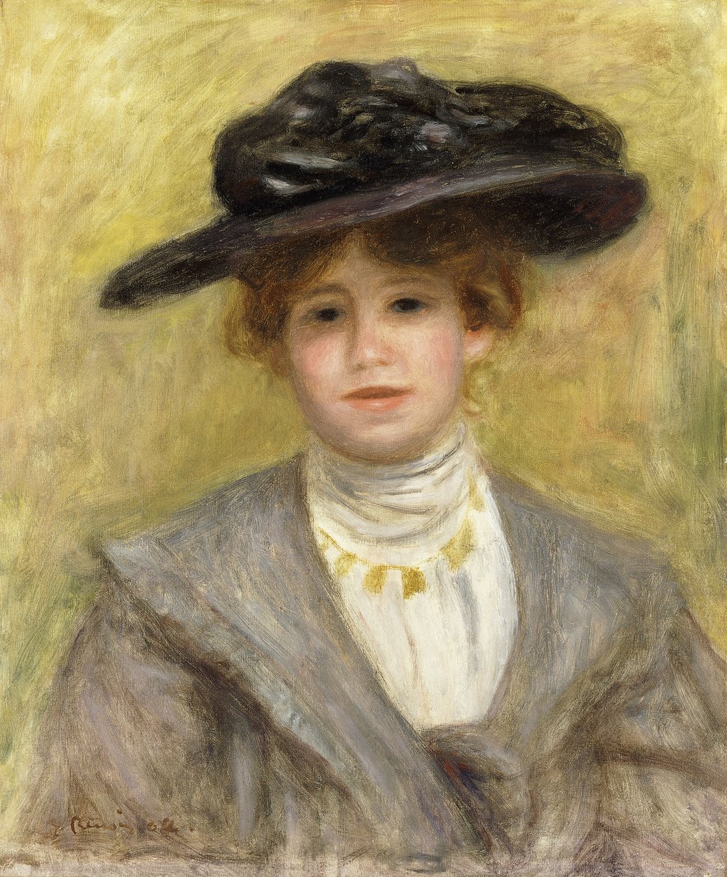 Madame Paul Valery, 1904 af Pierre Auguste Renoir