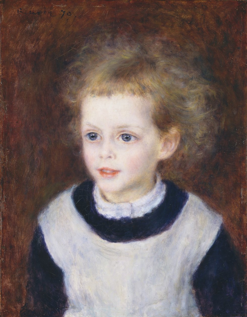 Marguerite-Thérèse Margot Berard 1874-1956, 1879. af Pierre Auguste Renoir