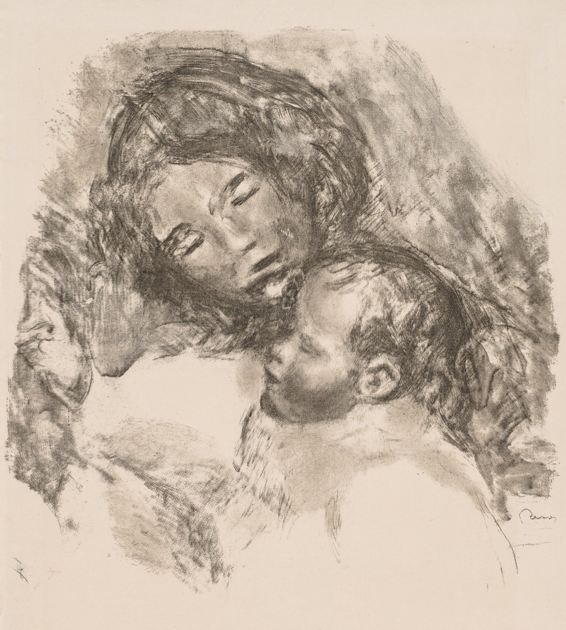 Moderskab, 1912. af Pierre Auguste Renoir