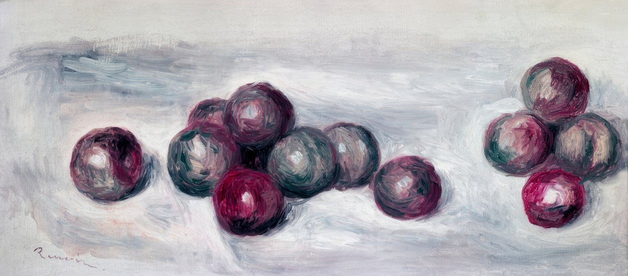Stilleben med frugter af Pierre Auguste Renoir
