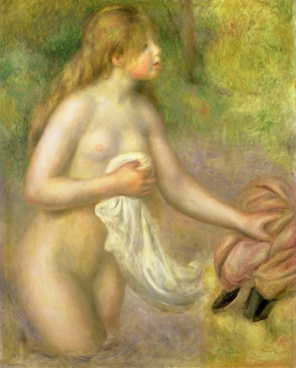 Nøgen i Brook af Pierre Auguste Renoir