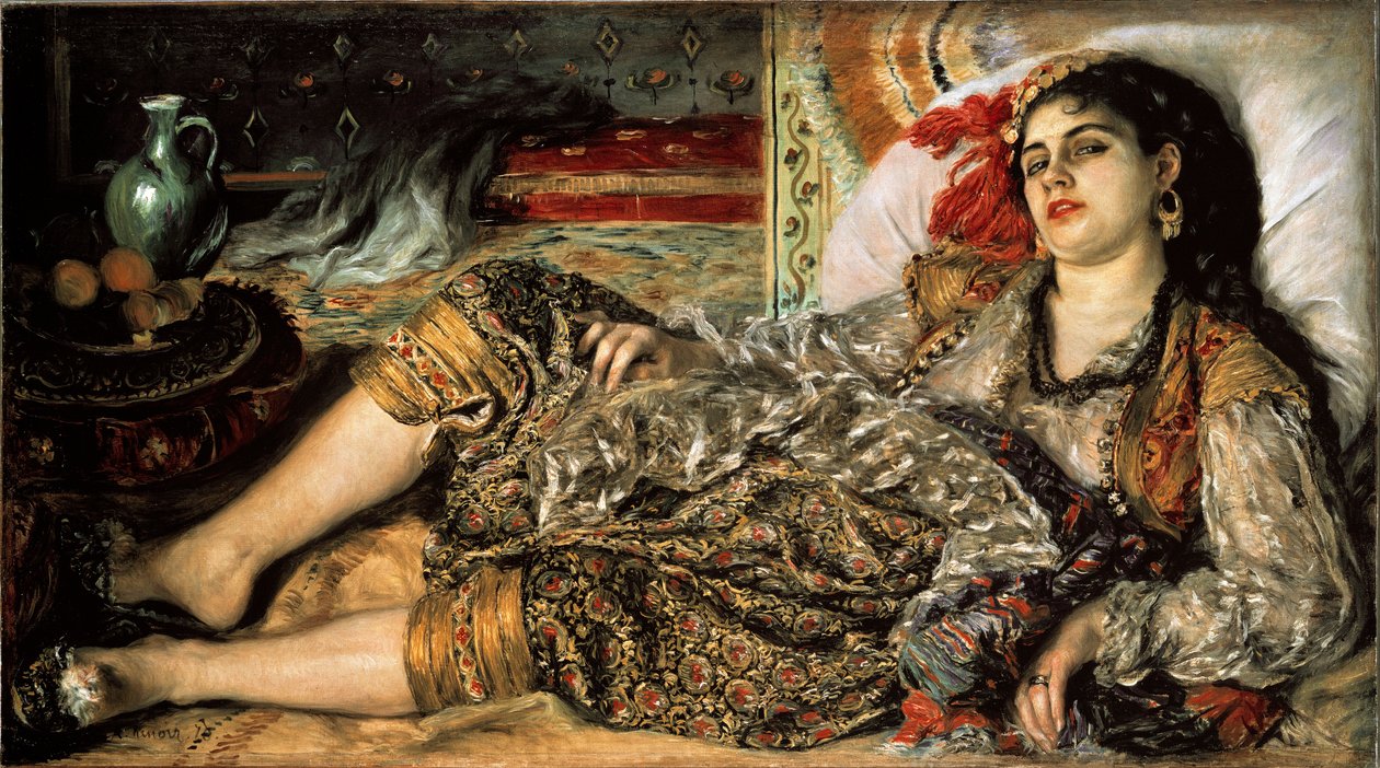 Odalisken af Pierre Auguste Renoir