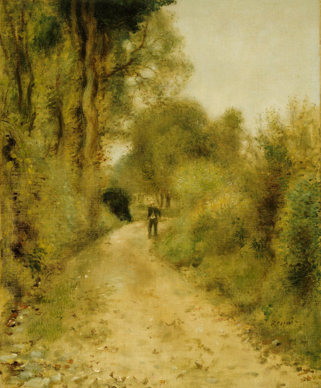 På Stien af Pierre Auguste Renoir