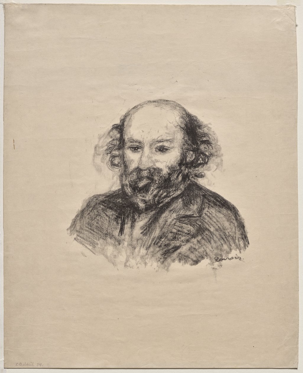Paul Cézanne af Pierre Auguste Renoir