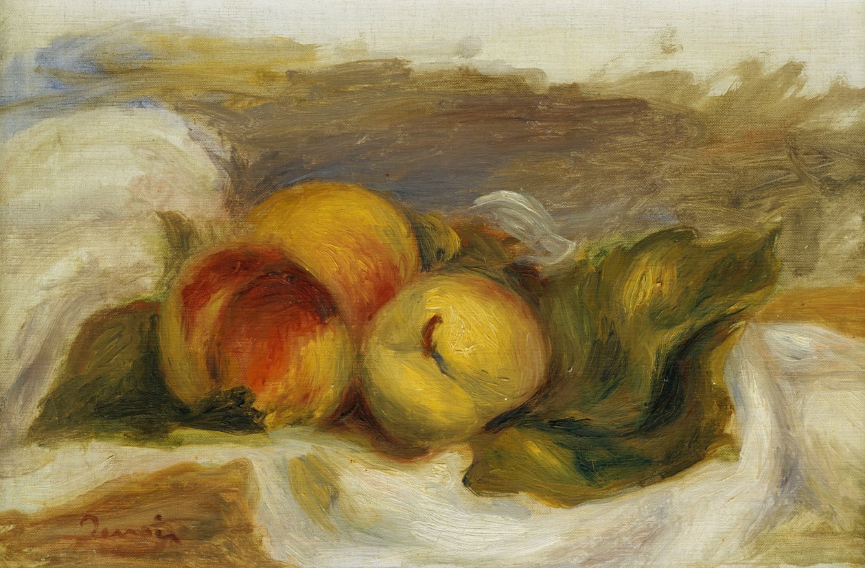 Fersken; Les Peches, ca. 1898 af Pierre Auguste Renoir