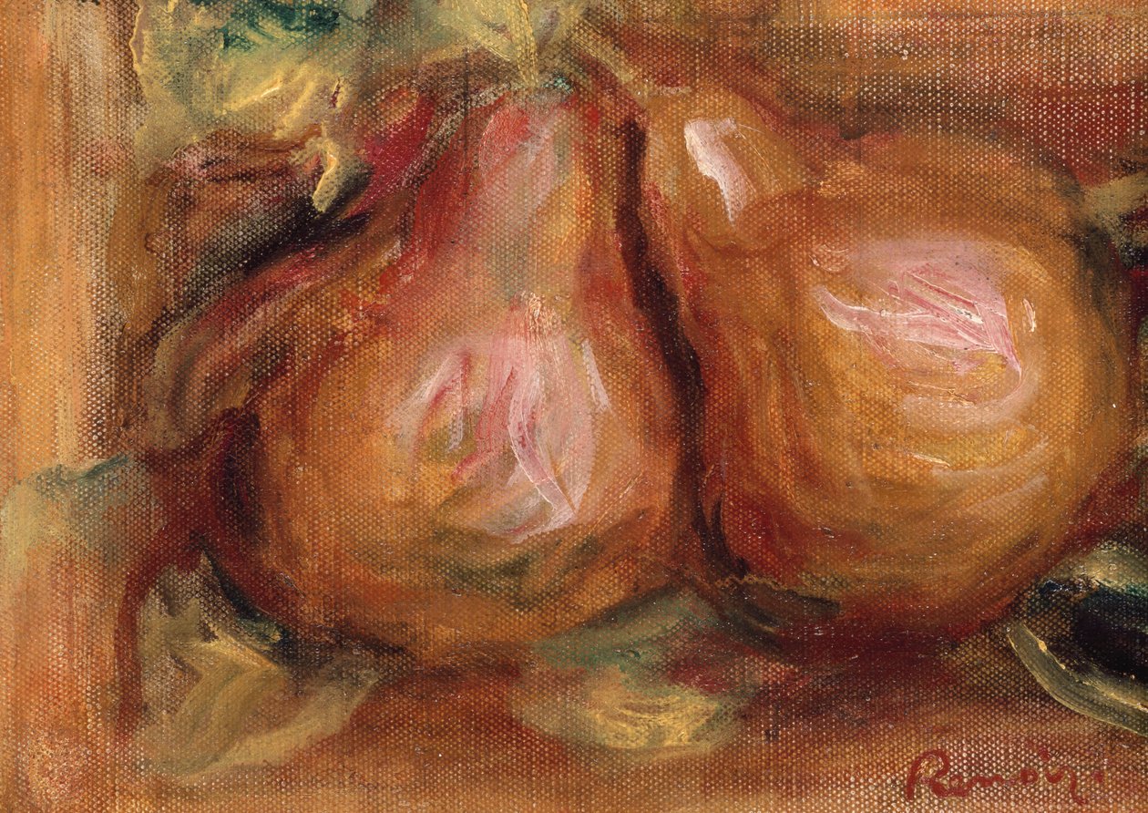 Pærer; Pærer, ca. 1915 af Pierre Auguste Renoir