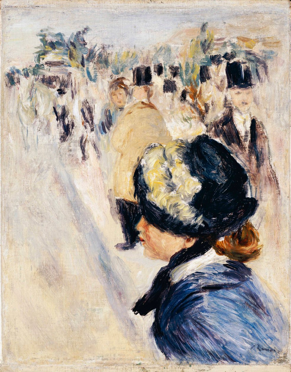 Place Clichy, ca. 1880 af Pierre Auguste Renoir