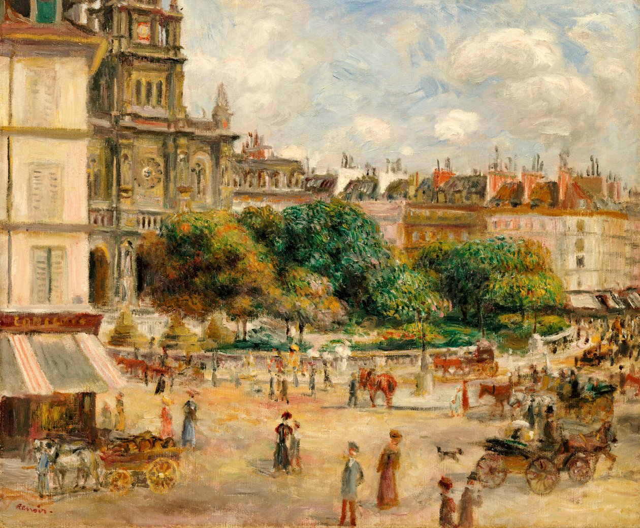 Trinity Square, 1893 af Pierre Auguste Renoir