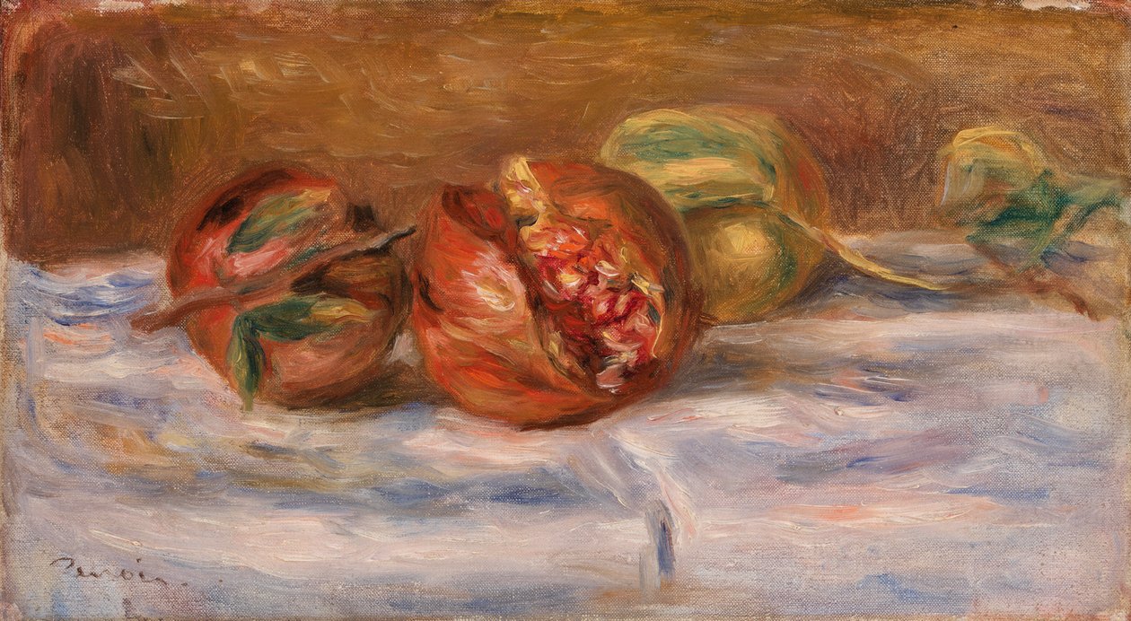 Granatæbler (granater) af Pierre Auguste Renoir