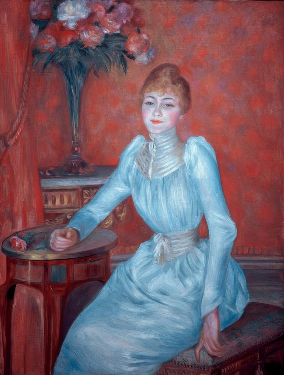 Portræt Madame de Bonnières af Pierre Auguste Renoir