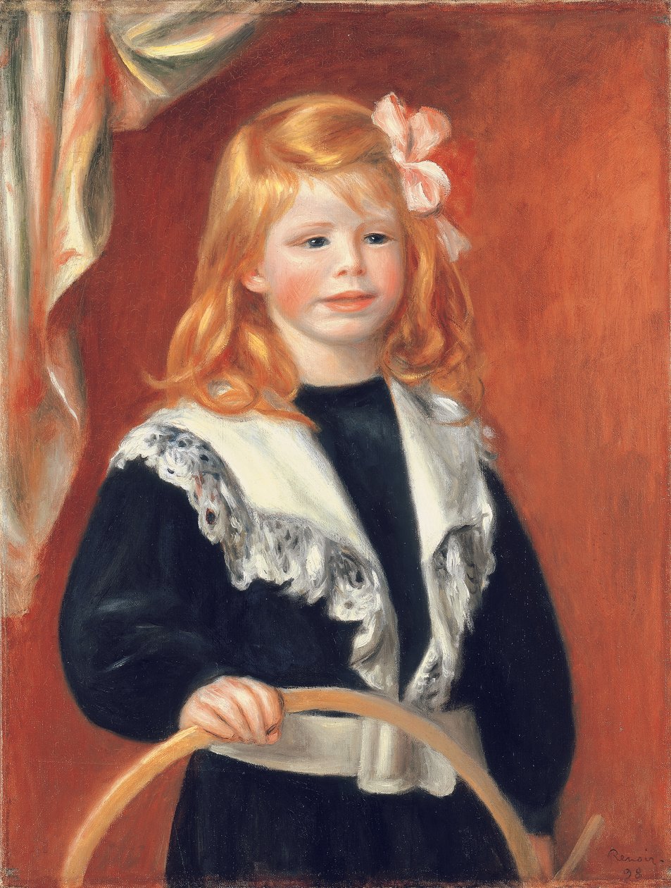 Portræt af Jean Renoir af Pierre Auguste Renoir