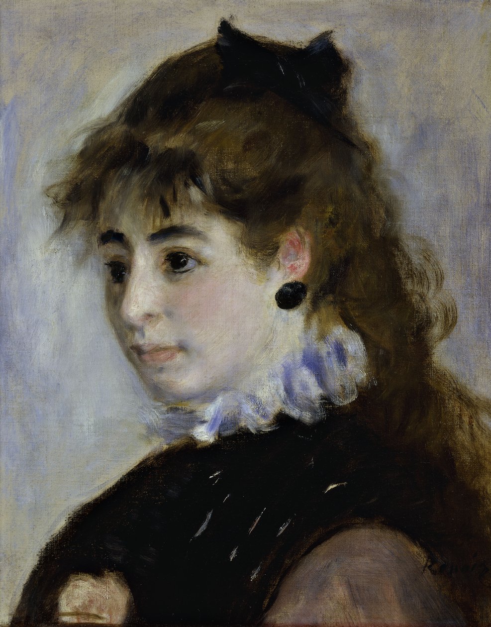Portræt af Madame Henriot af Pierre Auguste Renoir