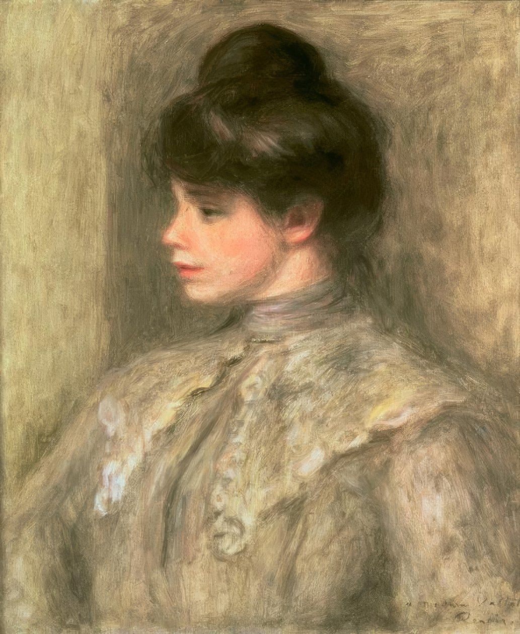 Portræt af Madame Valtat af Pierre Auguste Renoir