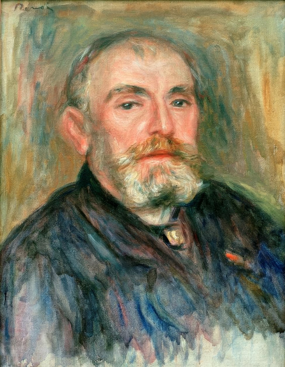 Portræt af maleren Henry Lerolle af Pierre Auguste Renoir