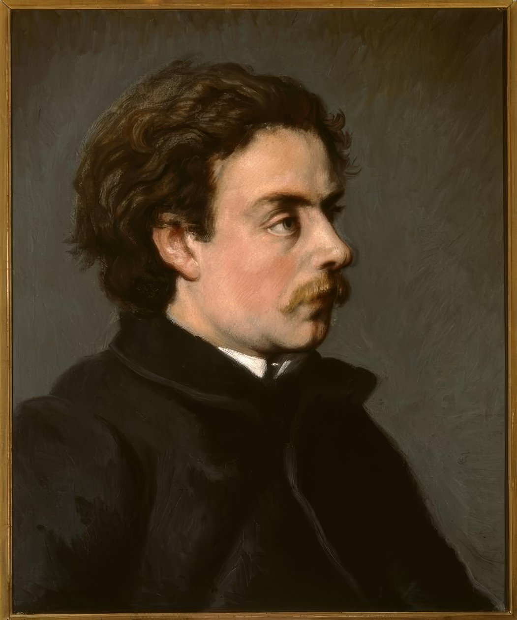 Portræt af maleren Émile Henri La Porte af Pierre Auguste Renoir