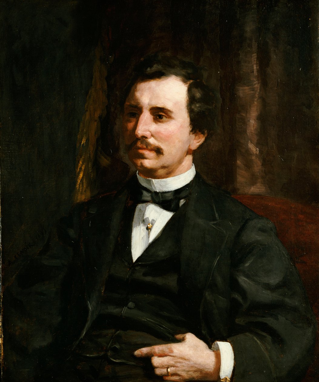 Portræt af oberst Barton Howard Jenks af Pierre Auguste Renoir
