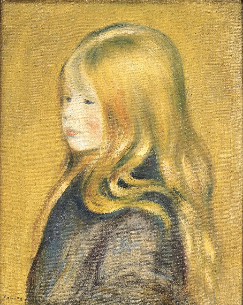 Portræt af Edmond Renoir, Jr., 1888 af Pierre Auguste Renoir