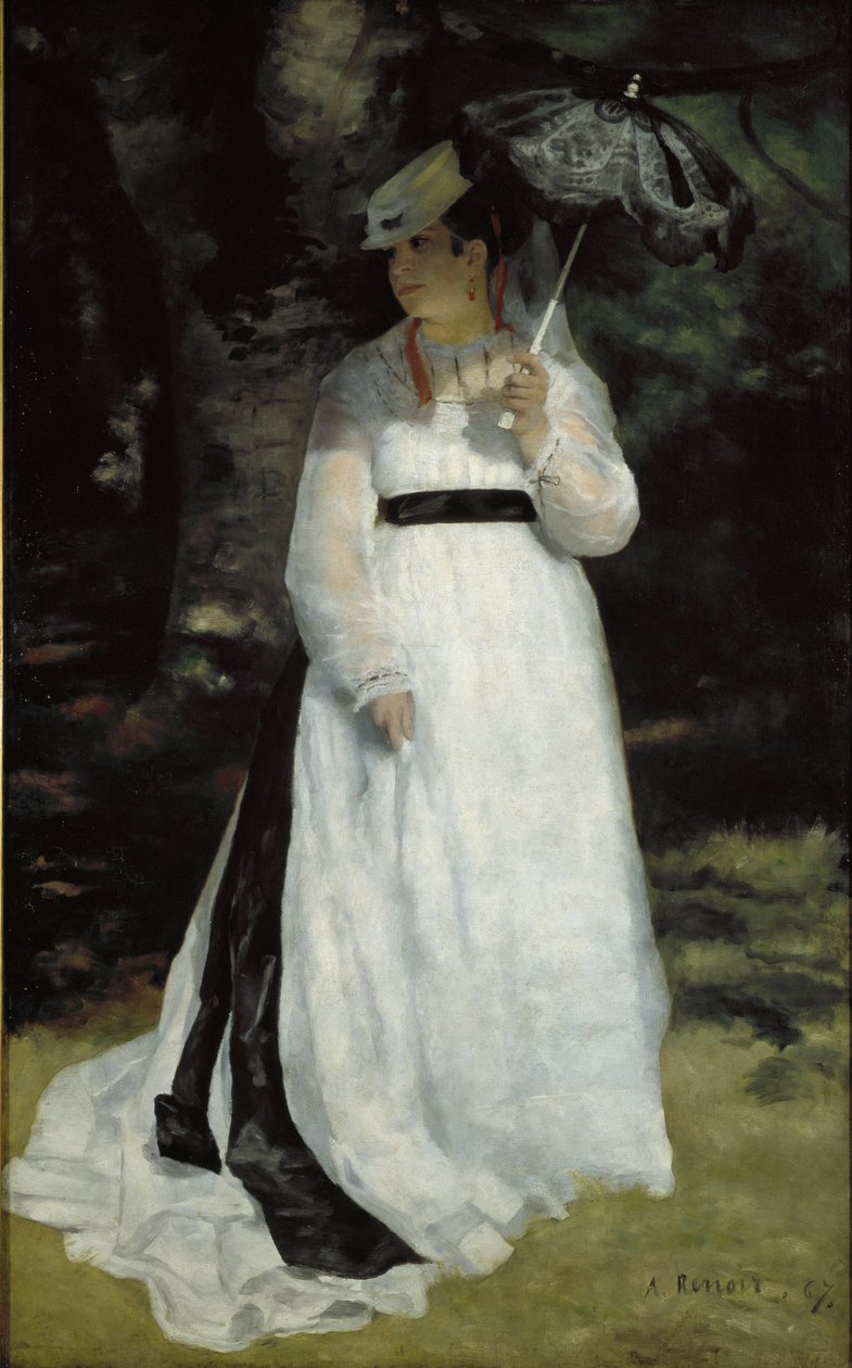 Portræt af Lise af Pierre Auguste Renoir