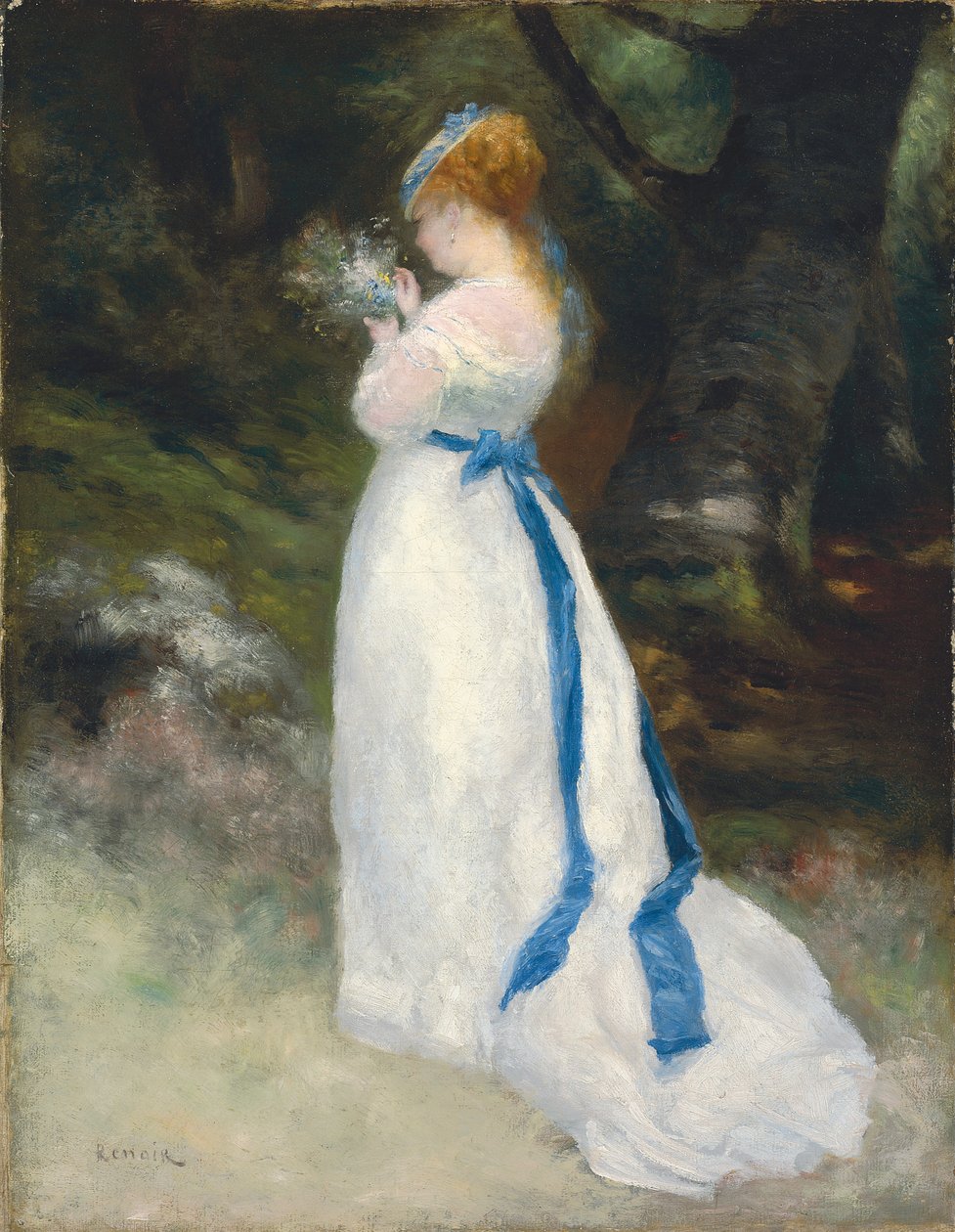Portræt af Lise af Pierre Auguste Renoir