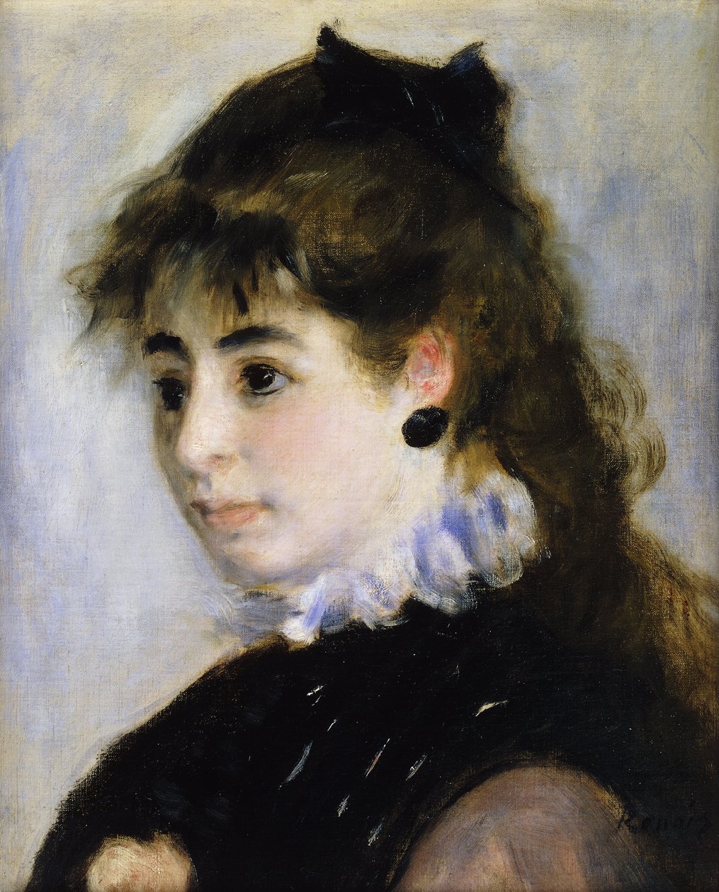 Portræt af frøken Henriette Henriot; Portræt af fru Henriot, 1874 af Pierre Auguste Renoir