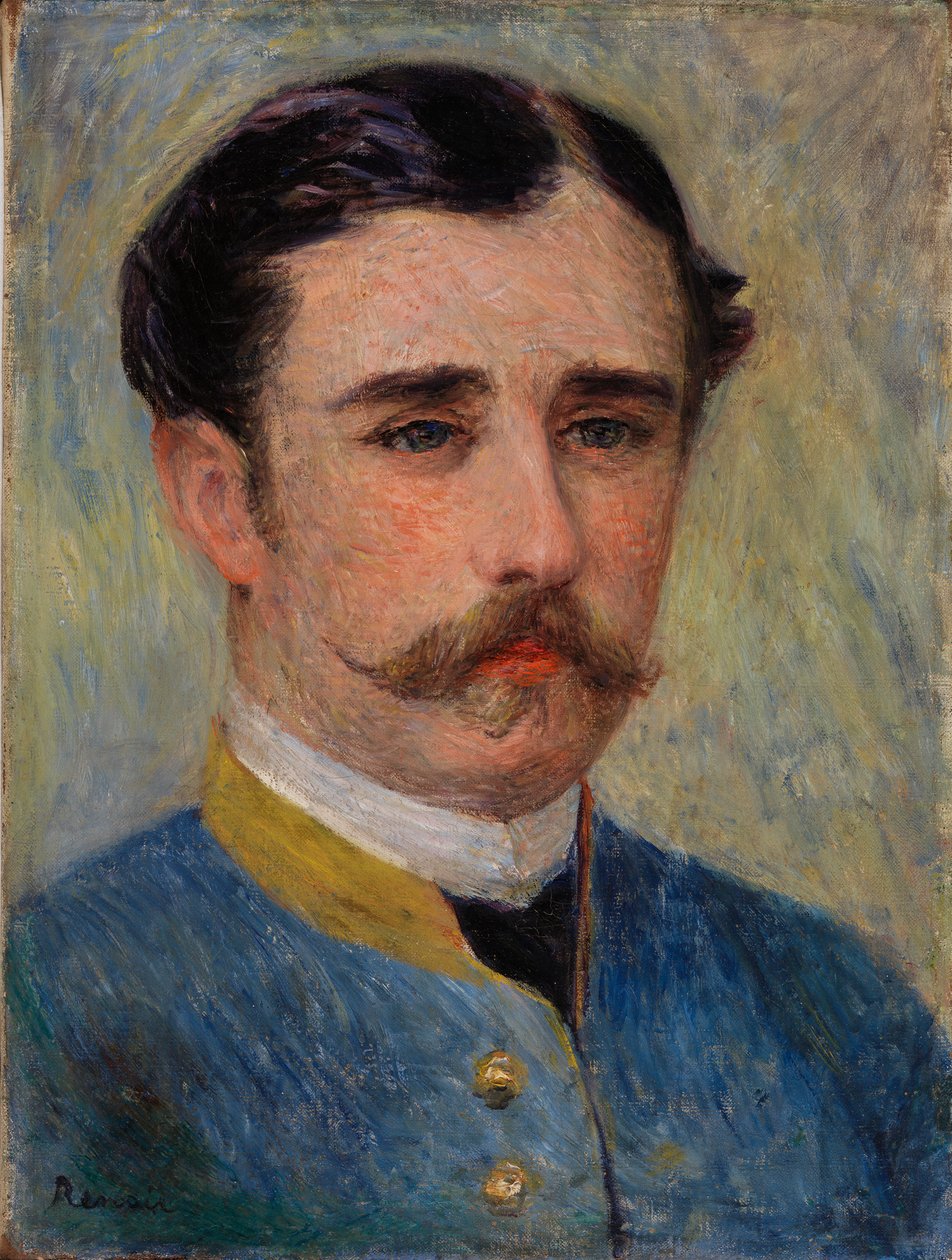 Portræt af en mand (monsieur Charpentier) af Pierre Auguste Renoir