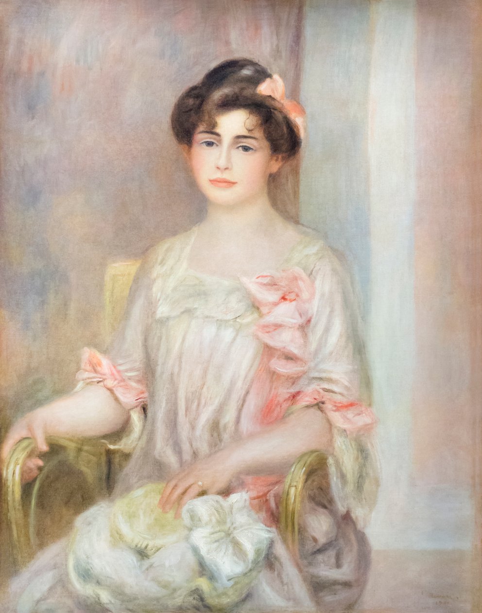 Portræt af Madame Josse Bernheim-Dauberville af Pierre Auguste Renoir