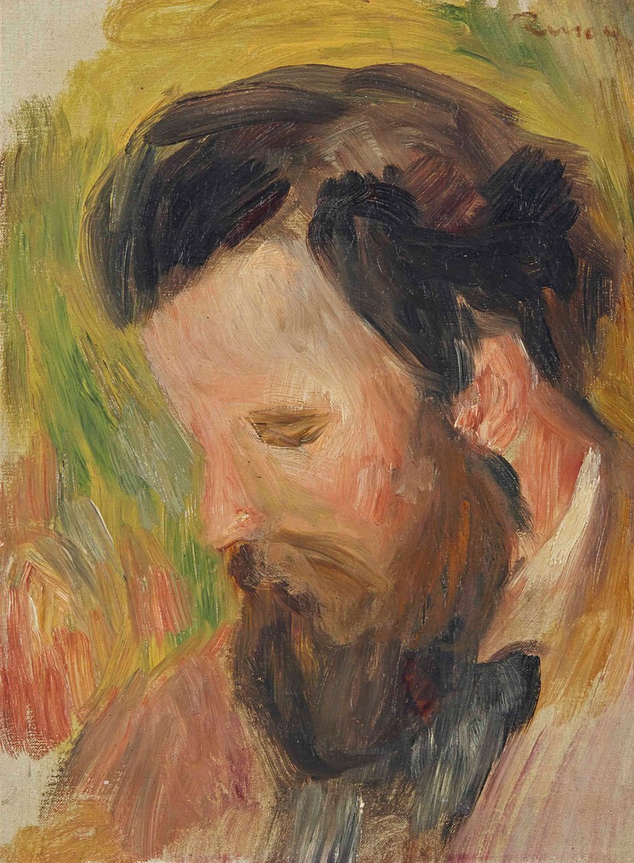 Portræt af komponisten Claude Terrasse 1867-1923, ca 1897. af Pierre Auguste Renoir