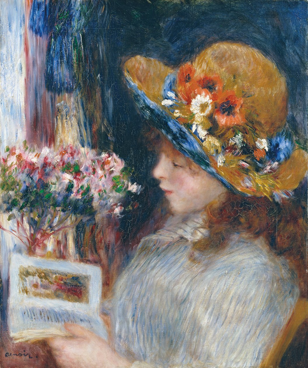 Læsende pige af Pierre Auguste Renoir