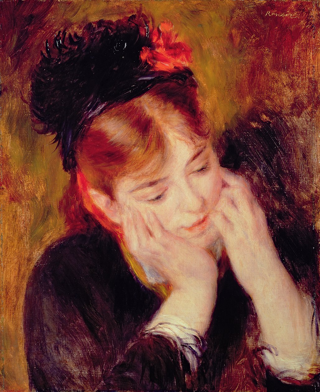 Afspejling af Pierre Auguste Renoir