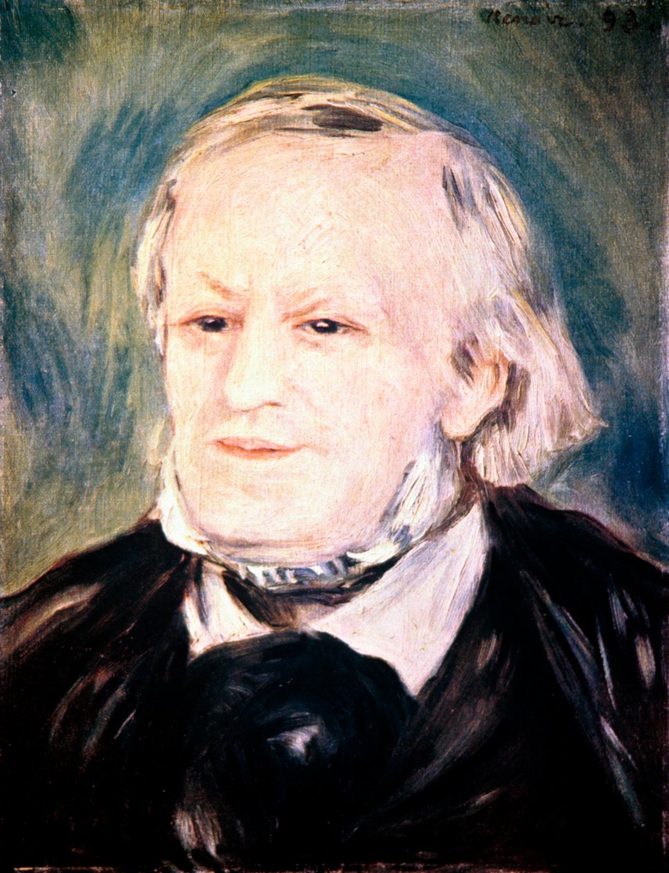 Richard Wagner 1813-1883, tysk komponist, dirigent og essayist, 1882 af Pierre Auguste Renoir